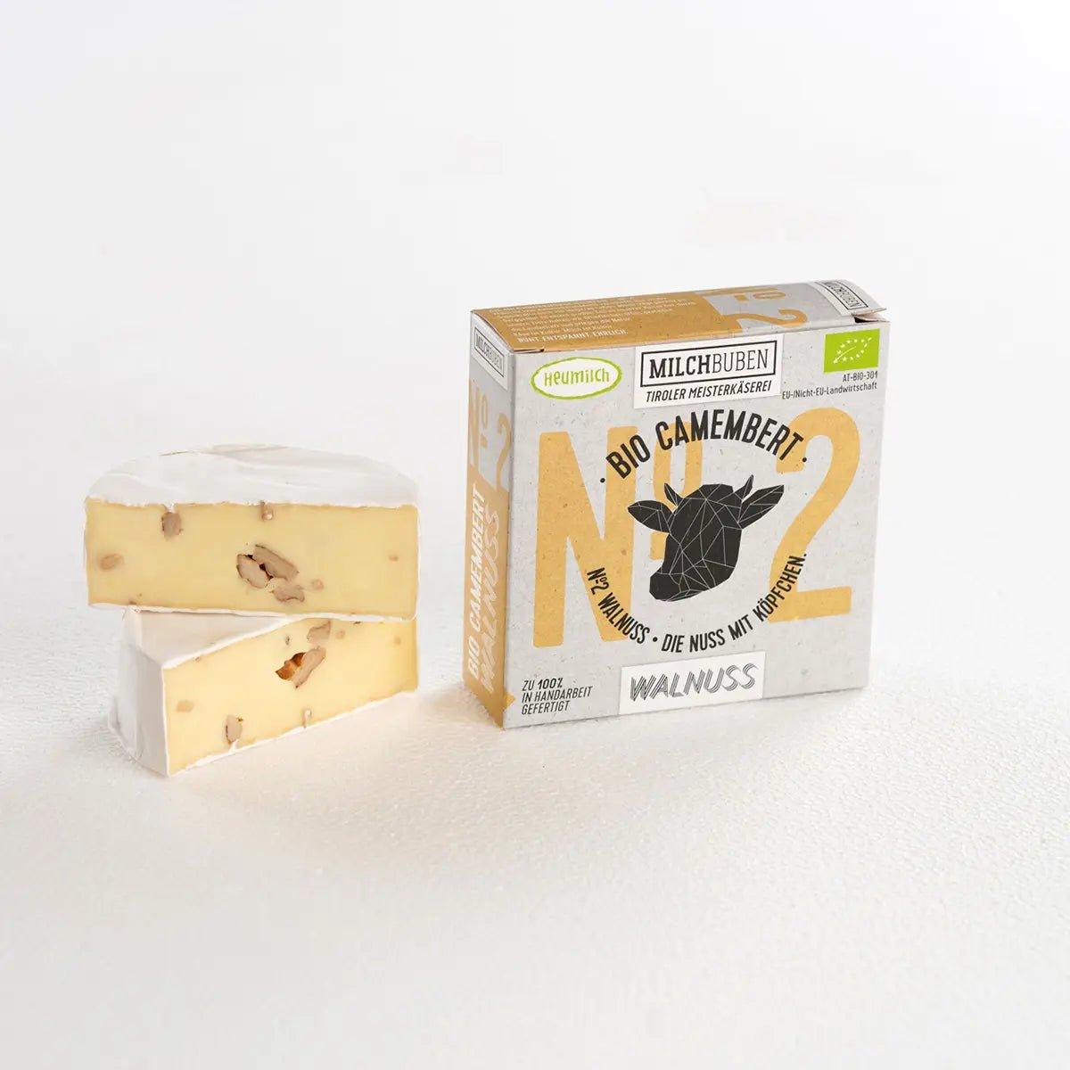 BIO Camembert Walnuss Nr.2 - Milchbuben