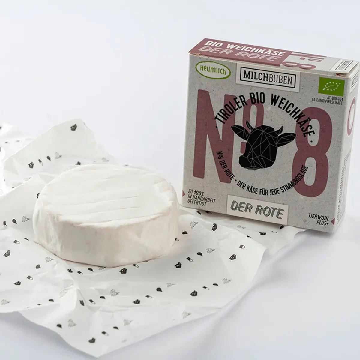 BIO Weichkäse "Der Rote" Nr.8 - Milchbuben
